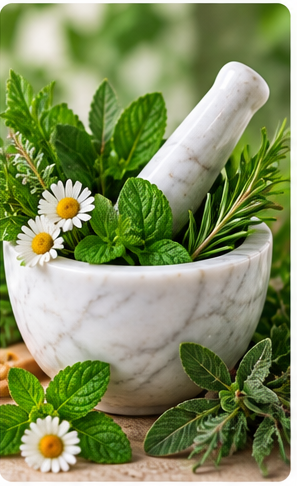 Ingredientes de origen herbal