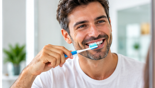 Persona con mejor higiene oral diaria